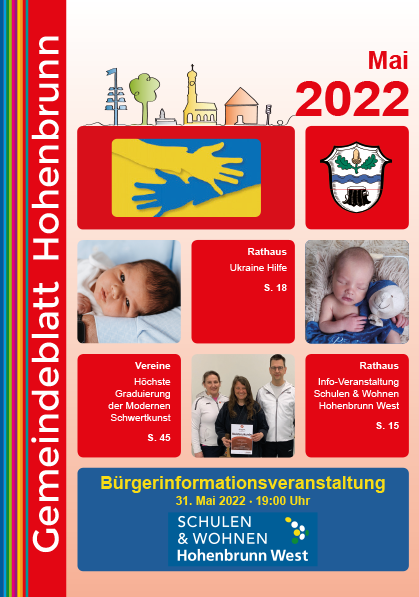Titel  Gemeinde Hohenbrunn Mai 2022